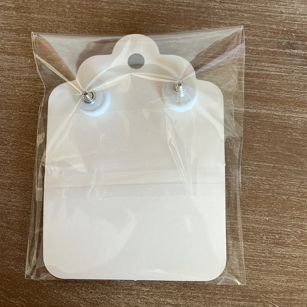 Pearlescent Drop Statement Earrings - image 2